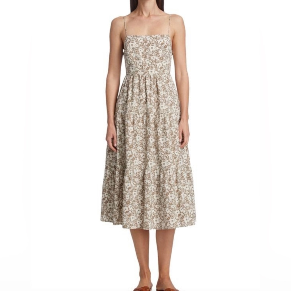 Rails - Leni Floral Tiered Midi-Dress - XS